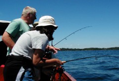 Fishing with a Bay Guide